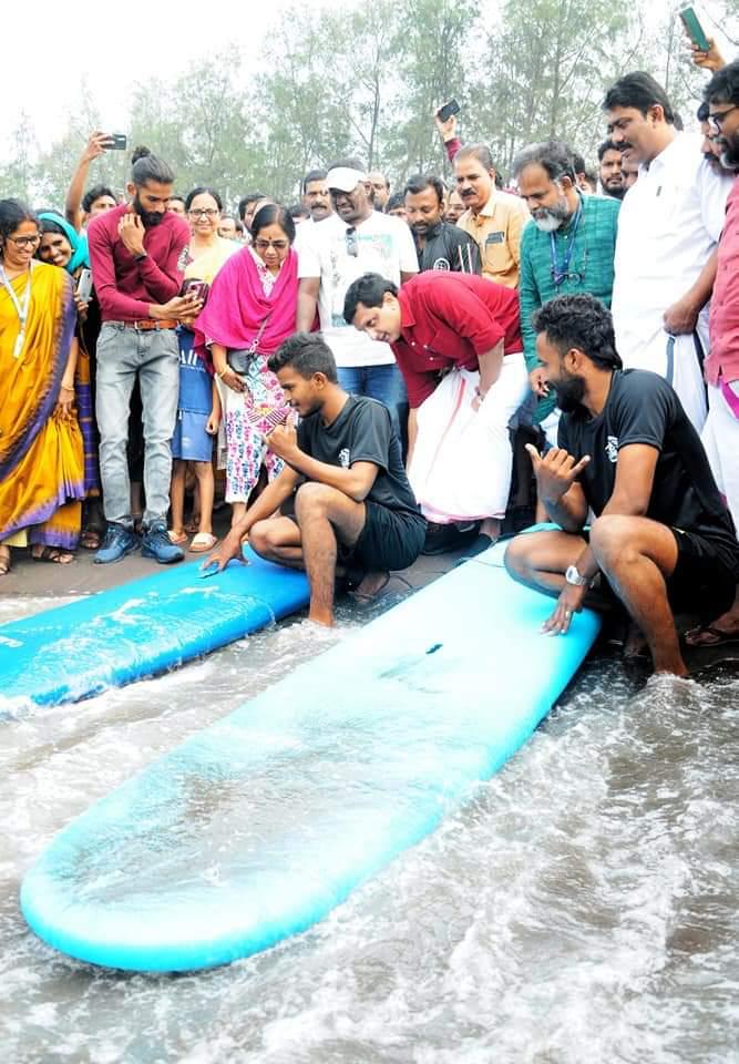 Surfing school at Beypore to grab global attention: Minister